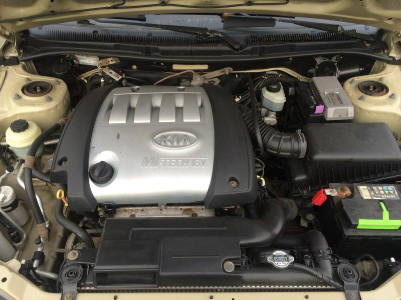 Kia Spectra 2007 двигатель 1.6