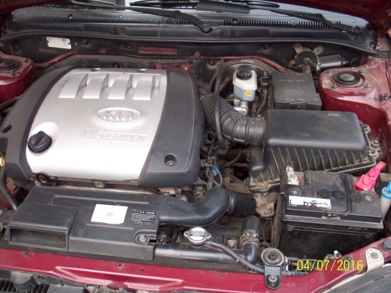 Kia Spectra 2007 двигатель 1.6