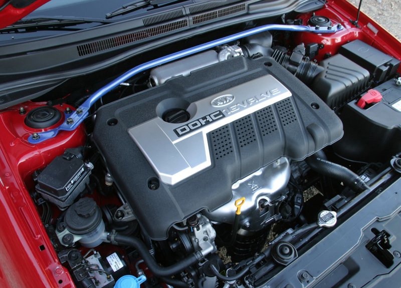 Kia Spectra 2008 мотор