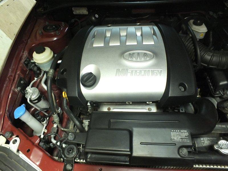 Kia Spectra 2008 двигатель