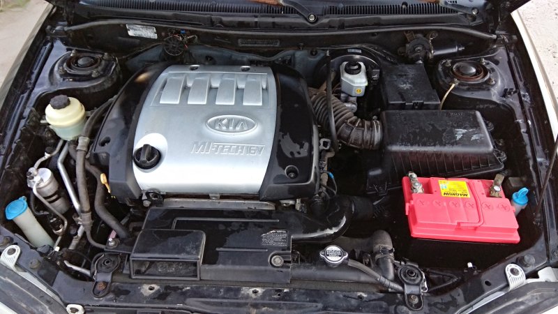 Kia Spectra 2008 двигатель