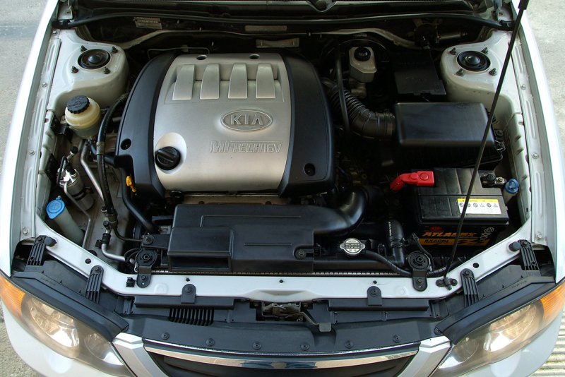 Kia Spectra 2008 двигатель
