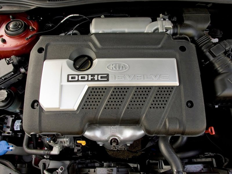 Двигатель s6d Kia Spectra 1.6