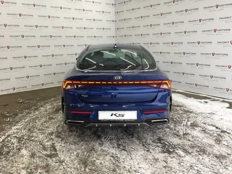 Киа к5 синяя 2021