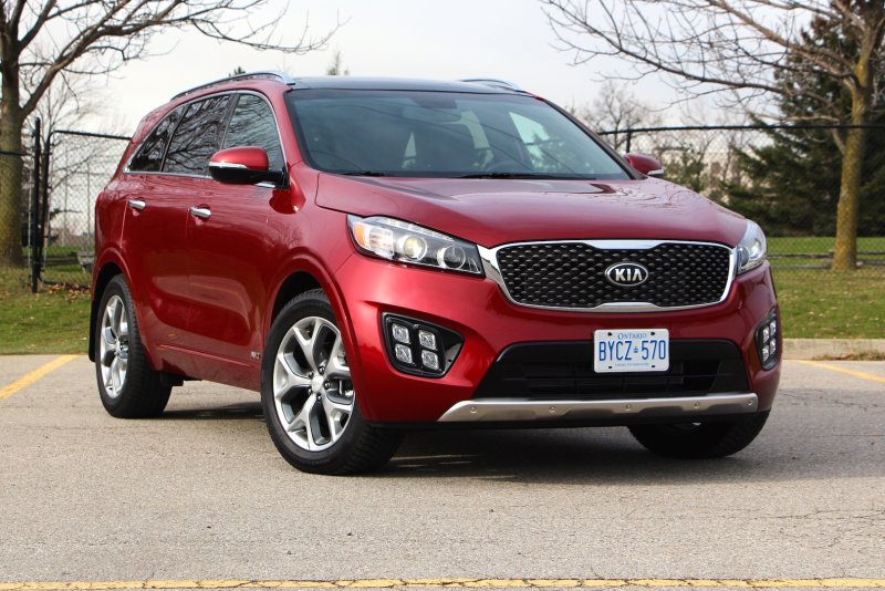 Kia Sorento 2022 красный