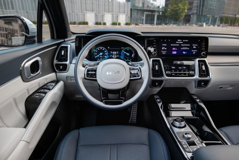 Kia Sorento Prime оранжевая