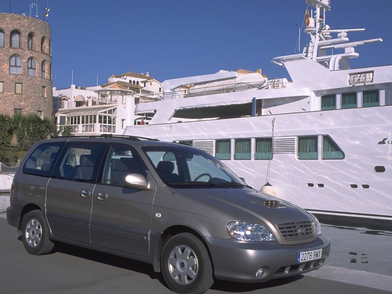 Kia Carnival 1, 2001 2.9 дизель VIN