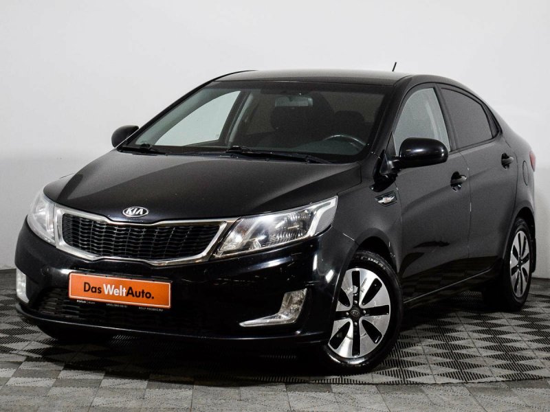 Kia Rio 2016 черная