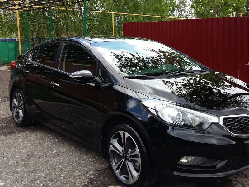 Kia Cerato 2014 черный