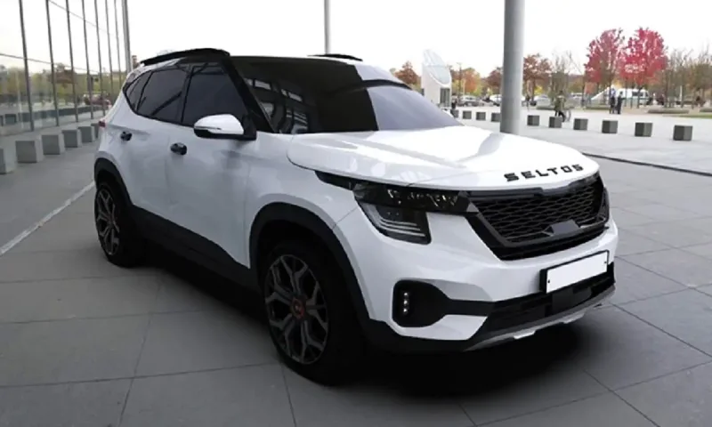 Kia Seltos 2020 белый