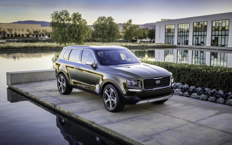 Kia новый джип 2019 Telluride