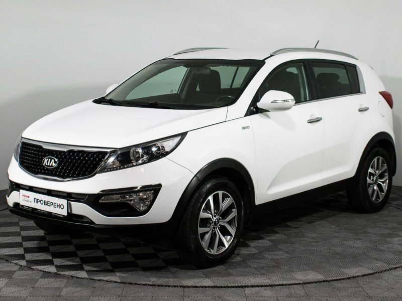 Kia Sportage 2014 белый