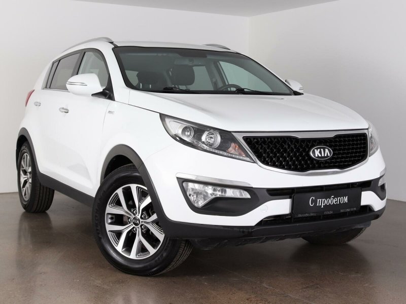 Kia Sportage белый 2016 Константин