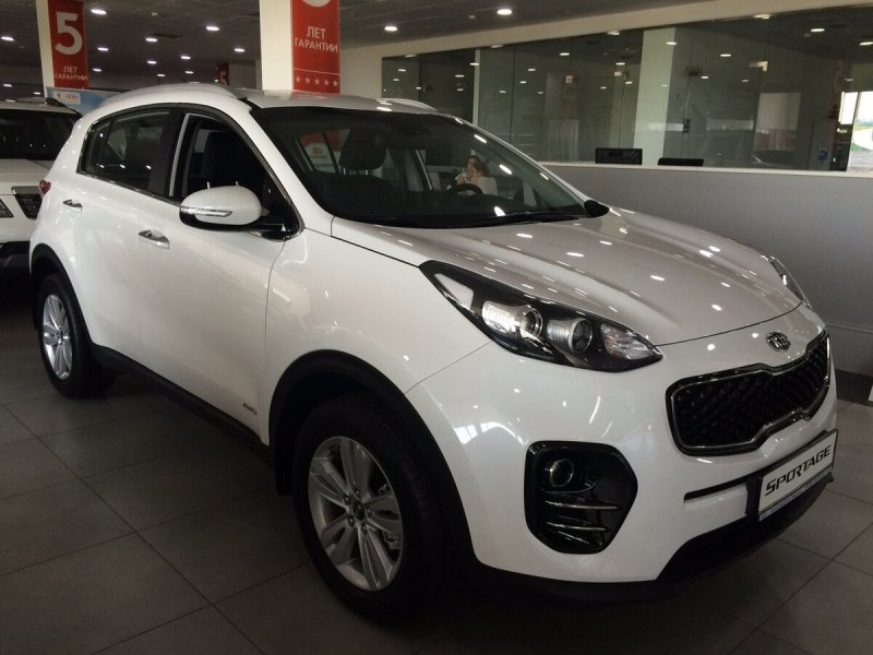 Kia Sportage 2018 белый