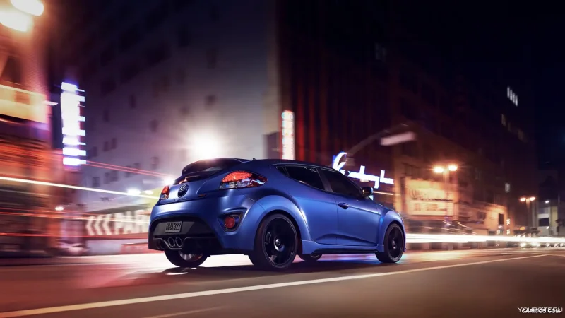 Hyundai Veloster Blue