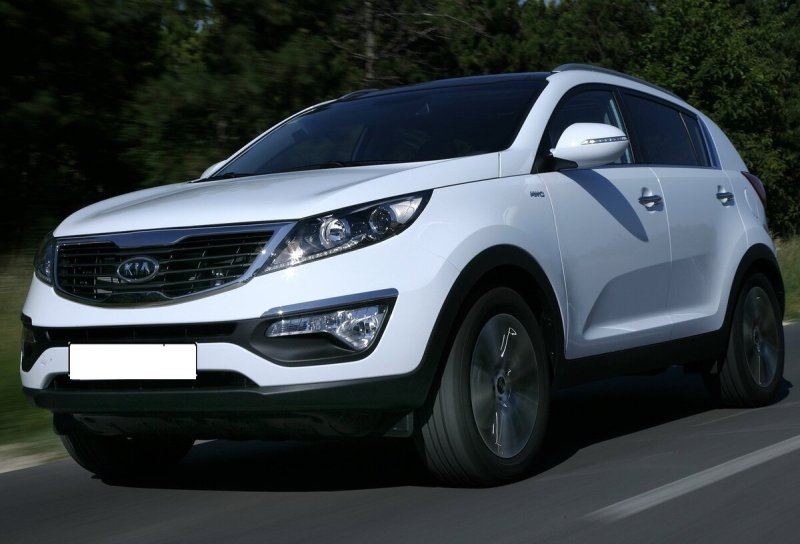 Kia Sportage 3 белый