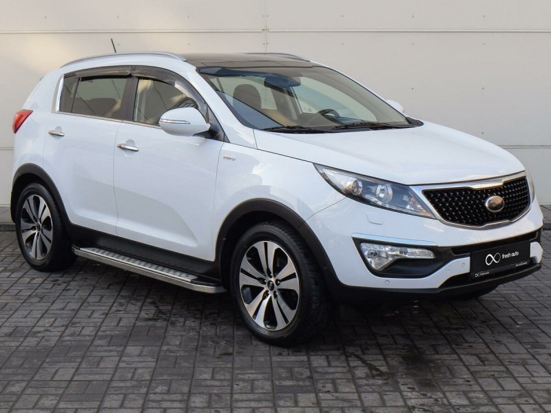 Kia Sportage 3 белый
