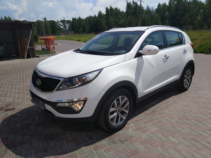 Kia Sportage 4 белый перламутр