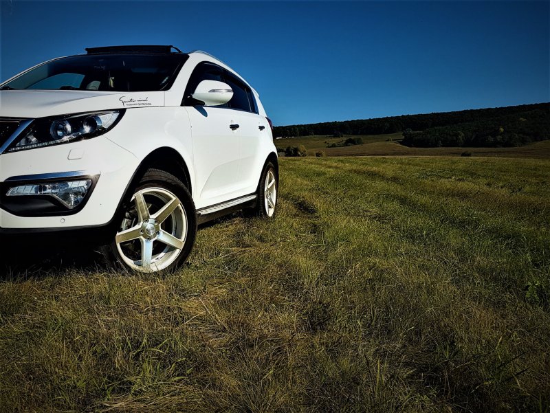 Kia Sportage 2015 белый