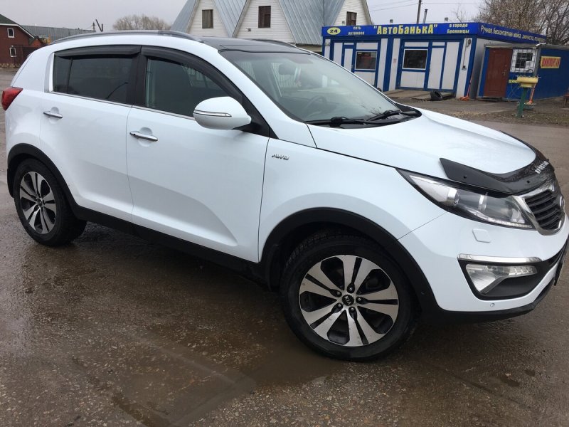 Kia Sportage 2018 белый