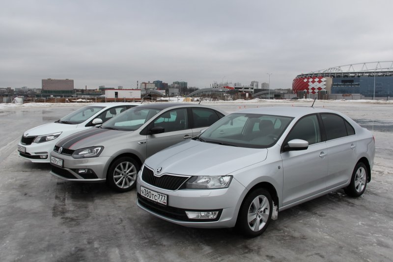 Skoda Rapid VW Polo