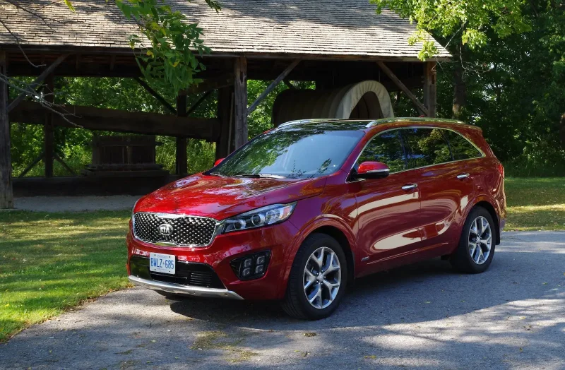 Kia Sorento 2020 красный