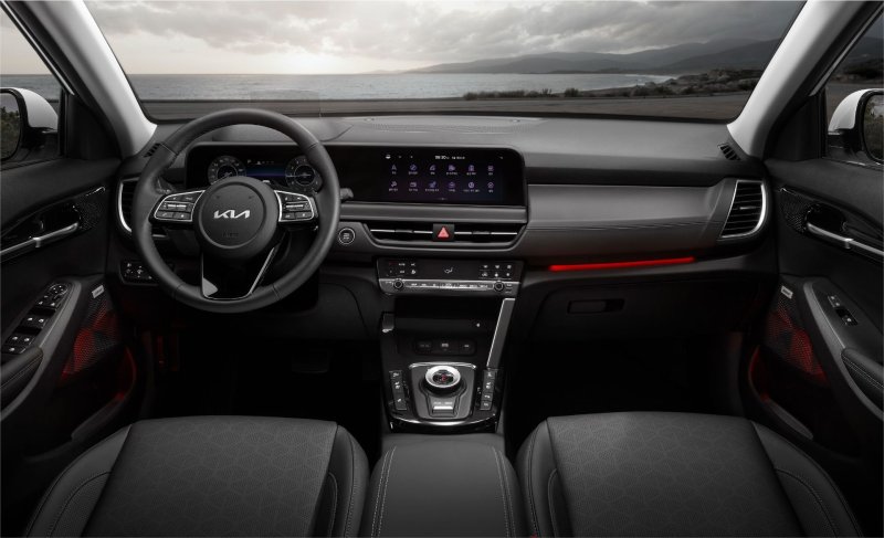 Kia Seltos Facelift 2022 салон
