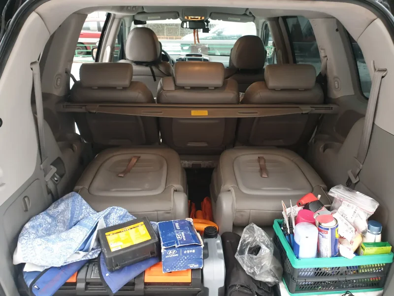 Kia Carnival 3 багажник