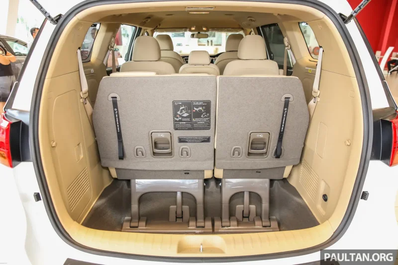 Kia Carnival 2022 багажник