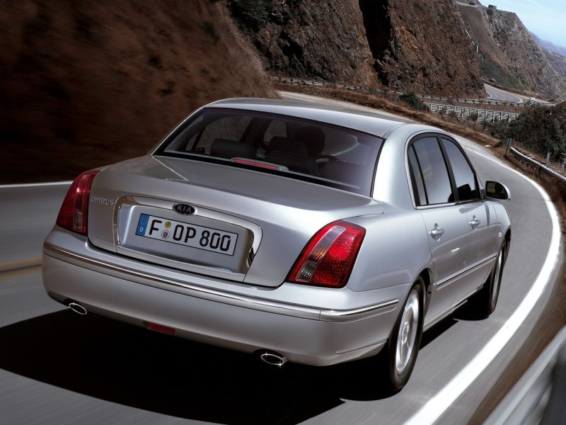 Kia Opirus Рестайлинг