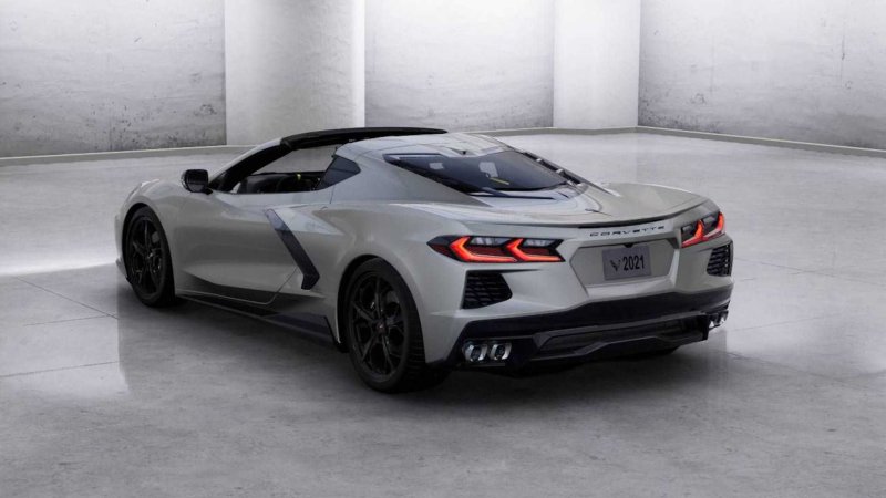 Chevrolet Corvette c8 2021 года