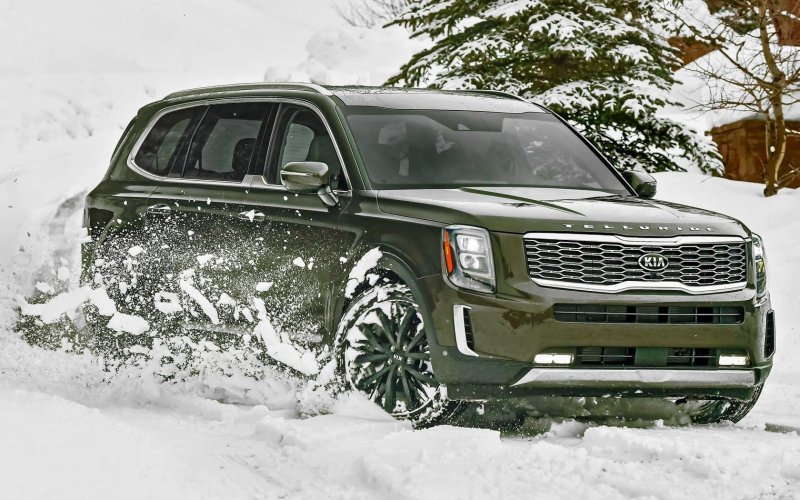 Новый внедорожник Kia Telluride