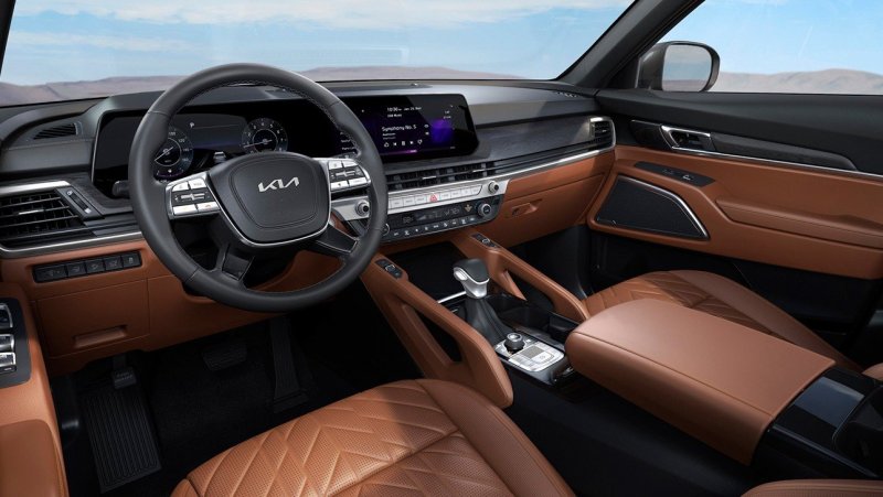 Kia новый джип 2019 Telluride