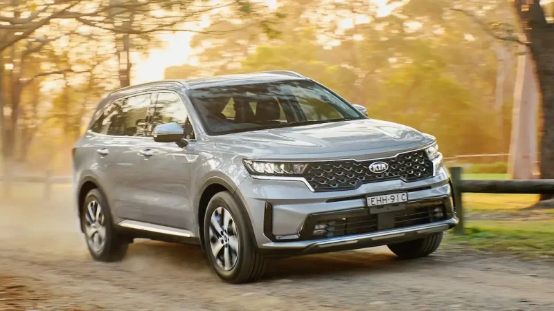 Kia Sorento 2021 черный