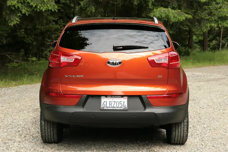 Kia Sportage 2011 сзади