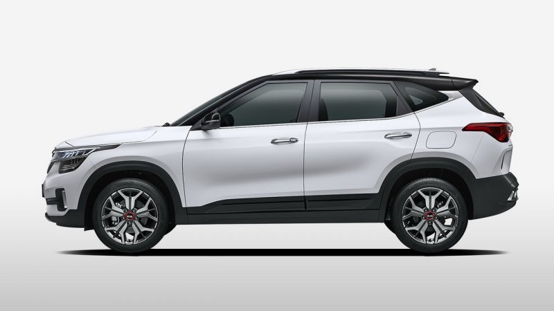 Kia Seltos 2019 белый