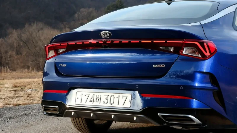 Kia k5 2021 багажник