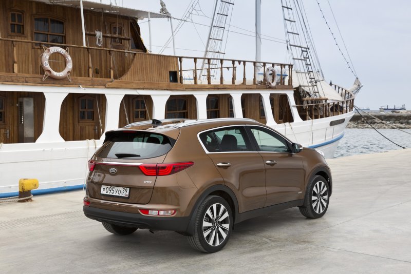 Kia Sportage 2016 поколение 4