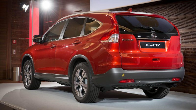 Honda CR V 2021 красная