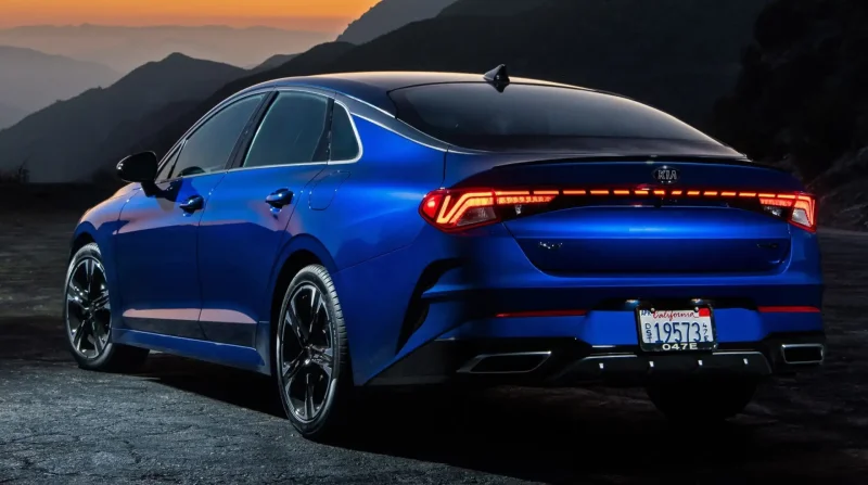 Новый седан Kia k5