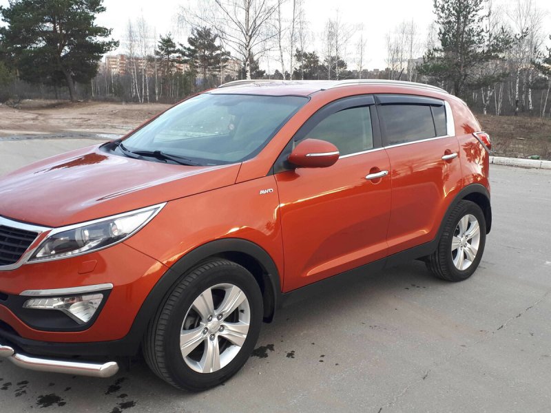 Kia Sportage 2010 сзади
