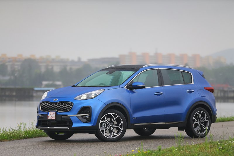 Kia Rio 3 синяя