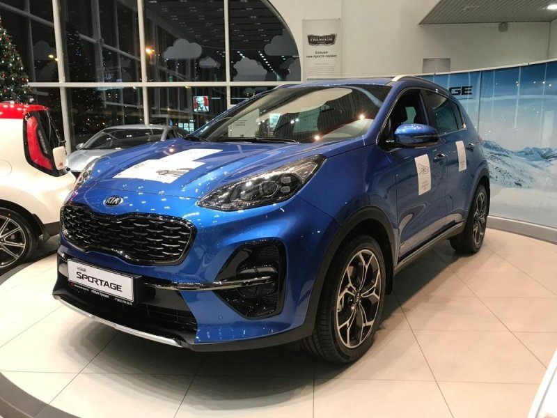Kia Ceed синий металлик