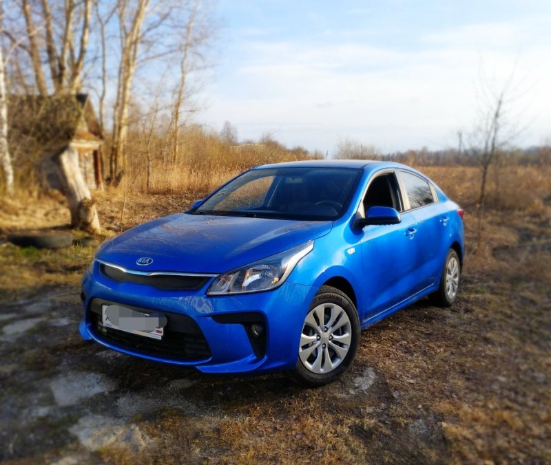 Kia Sportage 4 Blue