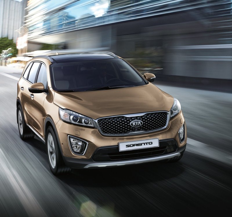Kia Sorento 2017 черный