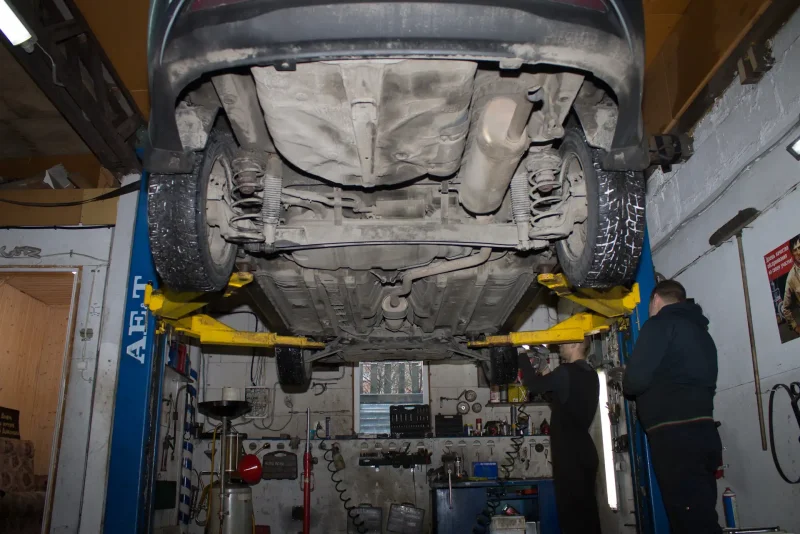 Kia Rio 4 днище