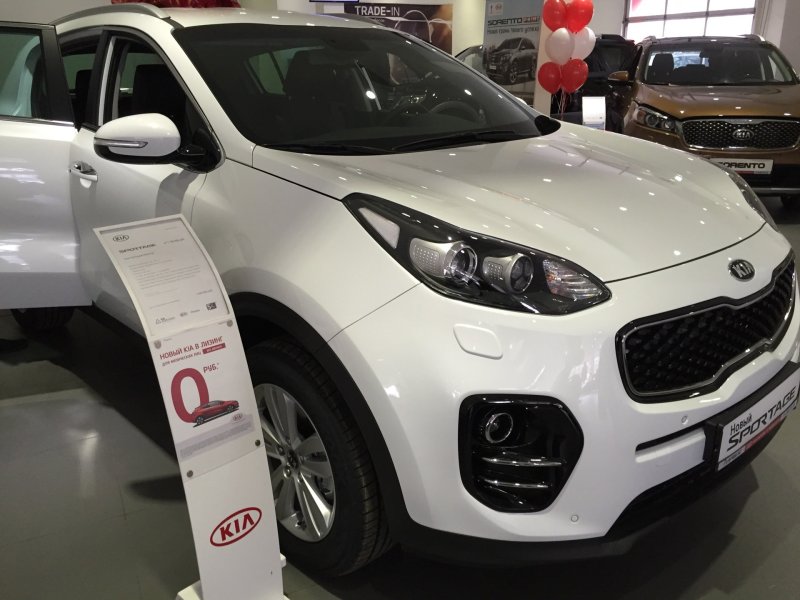 Sportage 2016 серебристый