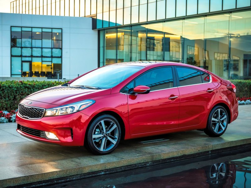 Kia Cerato 2021 черная