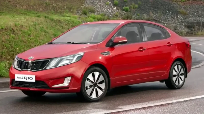 Kia Рио седан 2012