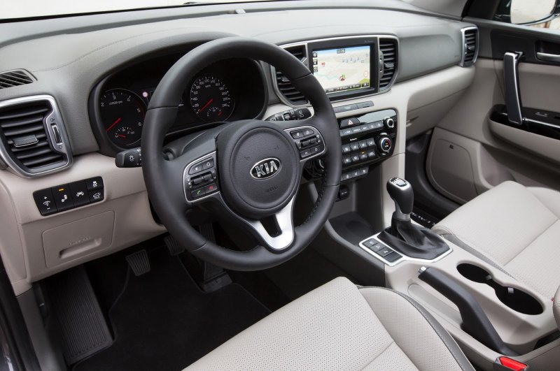 Kia Sportage 4 салон